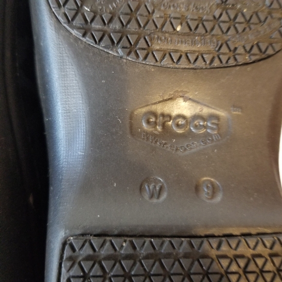 Crocs Neria Leopard Print Slip Resistant Work Clogs - Picture 11 of 15